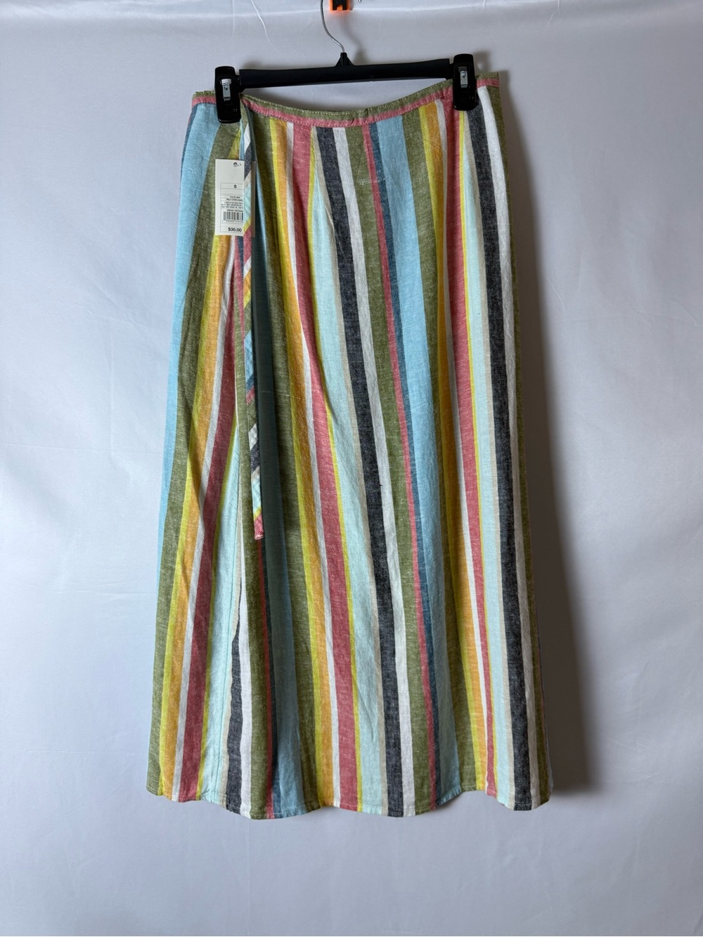 a new day Multicolor Vertical Stripe Maxi Skirt